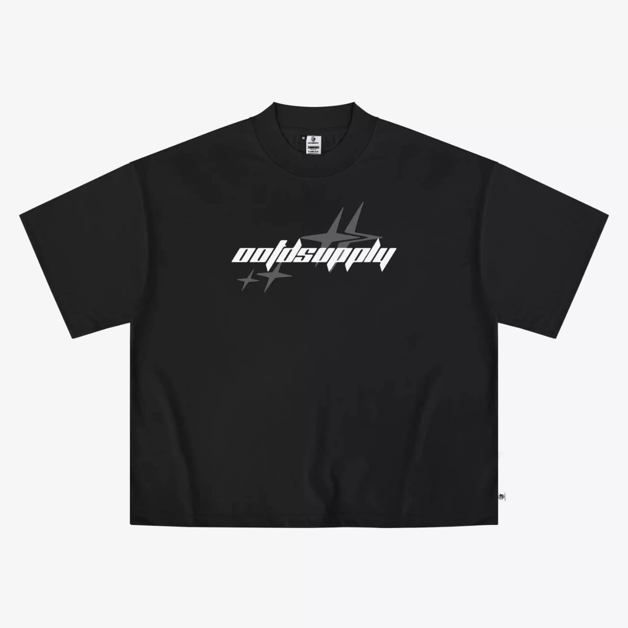 OOTD Supply Boxy Tee / Black