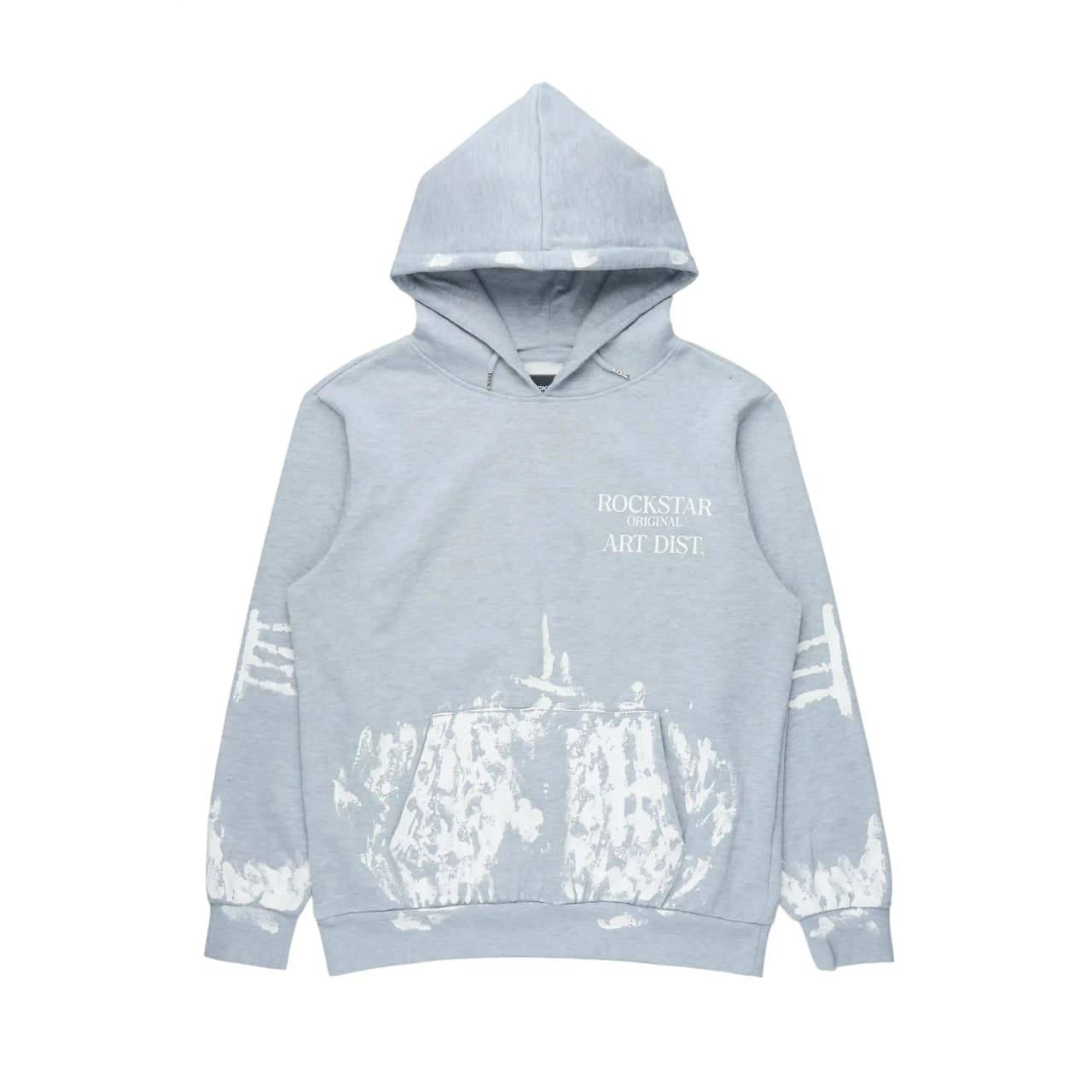 Rockstar Art Hoodie / Grey